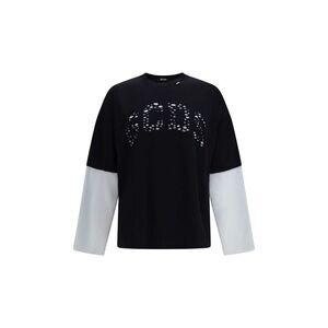 GCDS Black Cotton Men's Sportswear